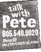 talk with Pete sign